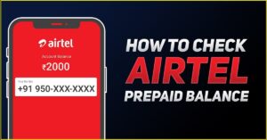 How to check Airtel data balance