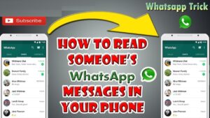 how to read whatsapp message of your Girlfriend