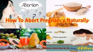 How To Abort 1 Month Pregnancy at Home - Food & Diet (Home Remedies)