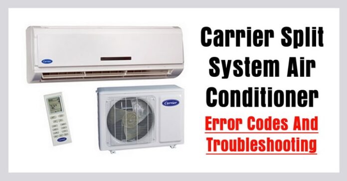 Carrier Air Conditioning Error Code Solution How To Reset A Carrier