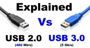 Difference between usb 2.0 and 3.0