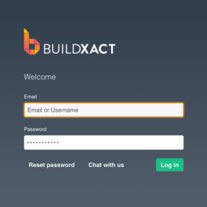 Buildxact Login